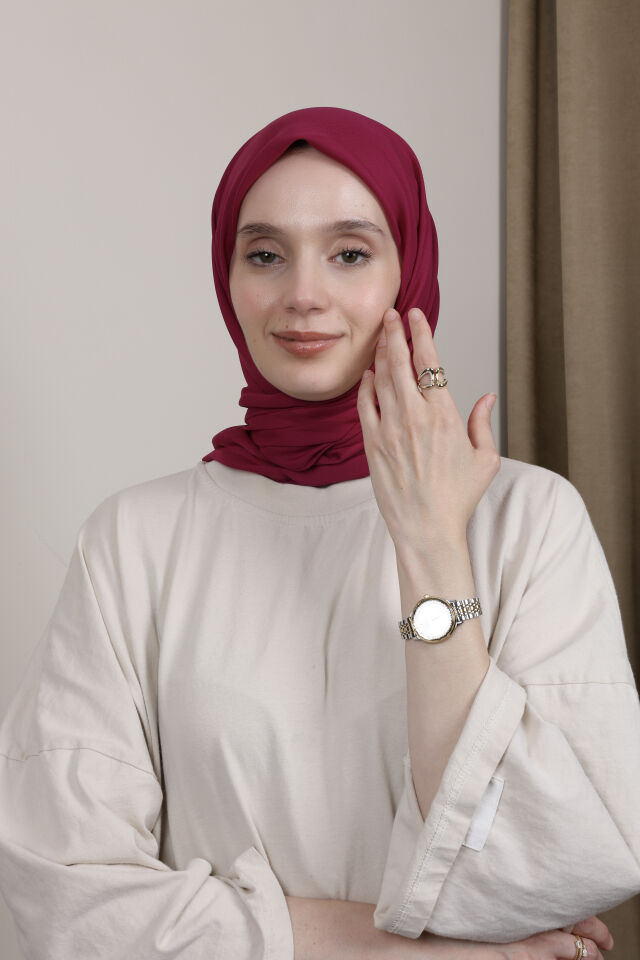 Bordürlü Şifon Eşarp G-49.1