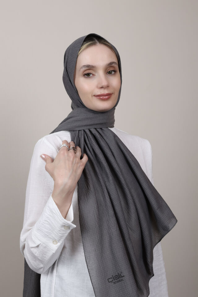 Crispy Krep Şal N-37 Füme