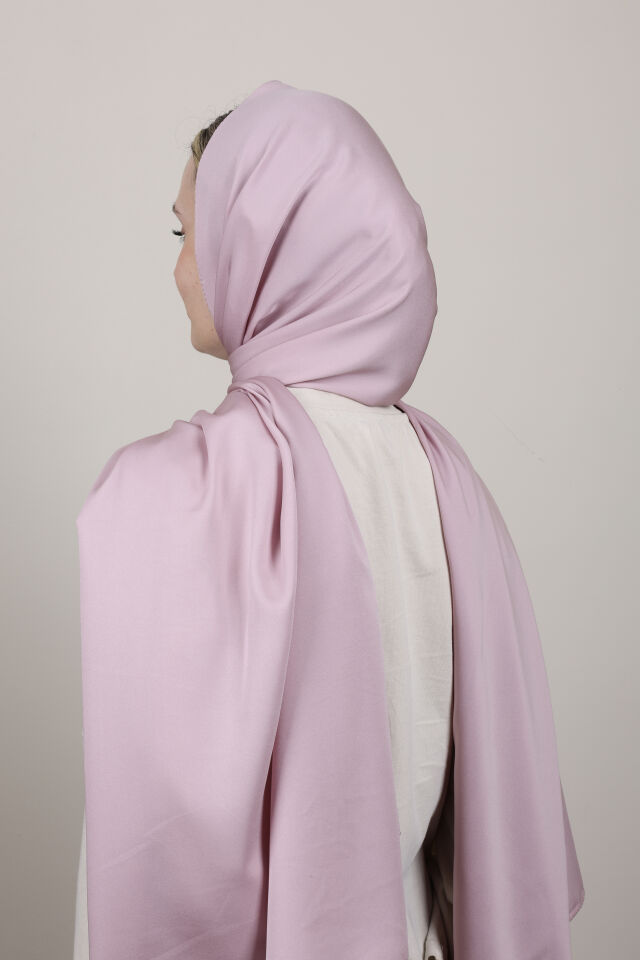 Düz Renkli Rayon Şal N-50.1 Lila