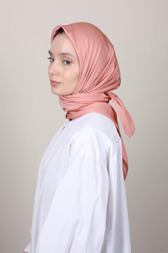 Düz Renkli Rayon Eşarp S-02