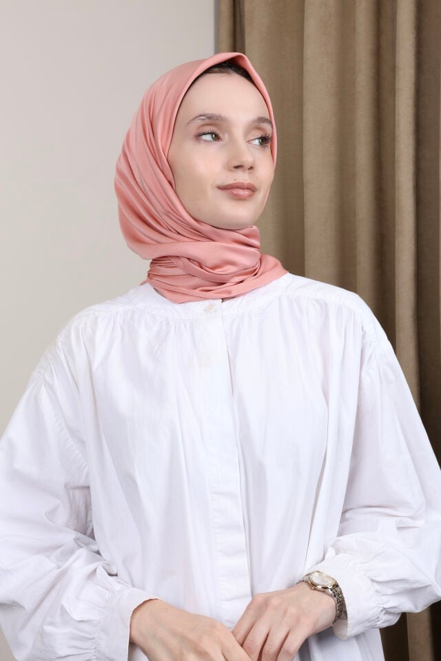 Düz Renkli Rayon Eşarp S-02