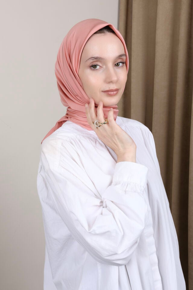 Düz Renkli Rayon Eşarp S-02