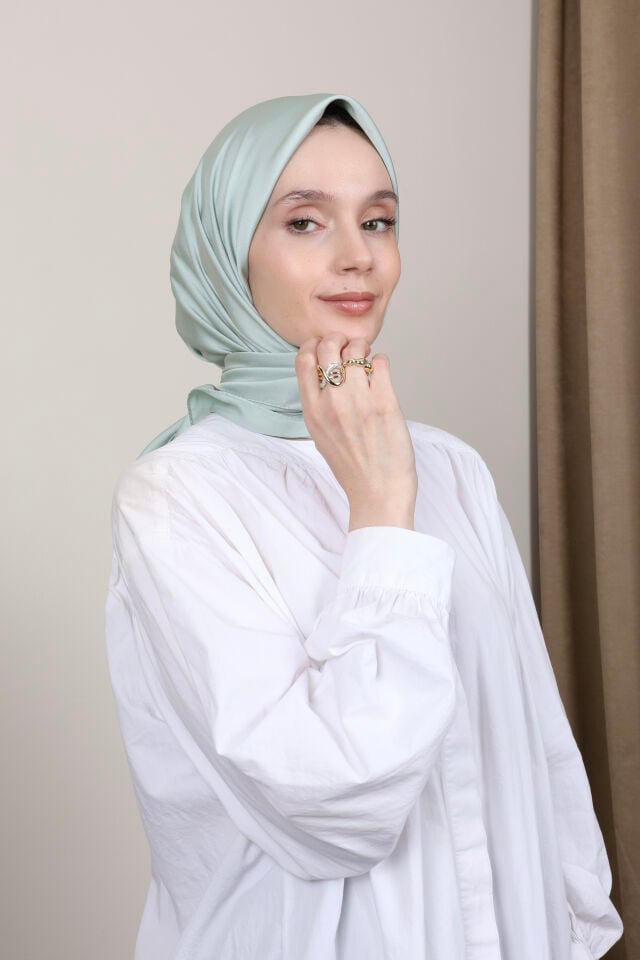 Düz Renkli Rayon Eşarp S-02 Lila
