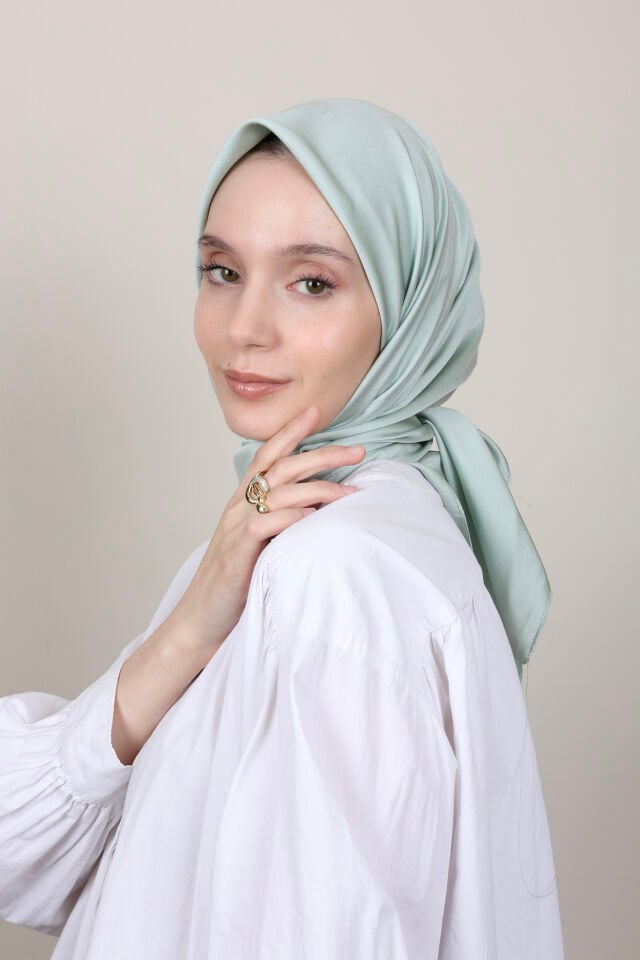Düz Renkli Rayon Eşarp S-02 Lila
